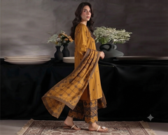 Unstitich-3 Piece Embroidered Summer Collection New Arrival DM-103