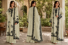 3-Piece Embroidered Summer Collection New Arrival DM-107