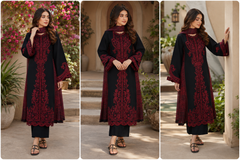 3-Piece Embroidered Summer Collection New Arrival DM-109
