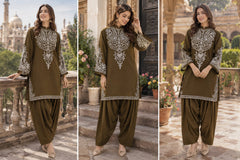 2-piece Un-stitched Embroidered Summer Collection New Arrival DM-131