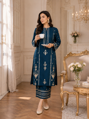 2-piece Un-stitched Embroidered Summer Collection New Arrival DM-118