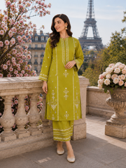 2-piece Un-stitched Embroidered Summer Collection New Arrival DM-117