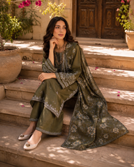 3-Piece Embroidered Summer Collection New Arrival DM-114