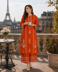 2-piece Un-stitched Embroidered Summer Collection New Arrival DM-116