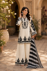 Unstitich-3 Piece Embroidered Summer Collection New Arrival DM-108