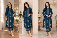 2-piece Un-stitched Embroidered Summer Collection New Arrival DM-118