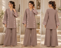 2-piece Un-stitched Embroidered Summer Collection New Arrival DM-132