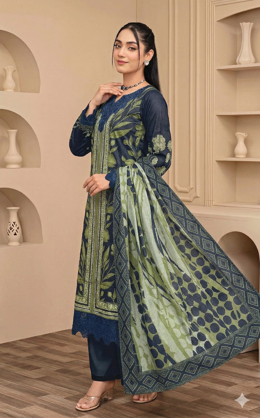Ayra 3-Piece Embroidered Collection 2026 DM-127