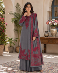3-Piece Embroidered Summer Collection New Arrival 2026 DM-115