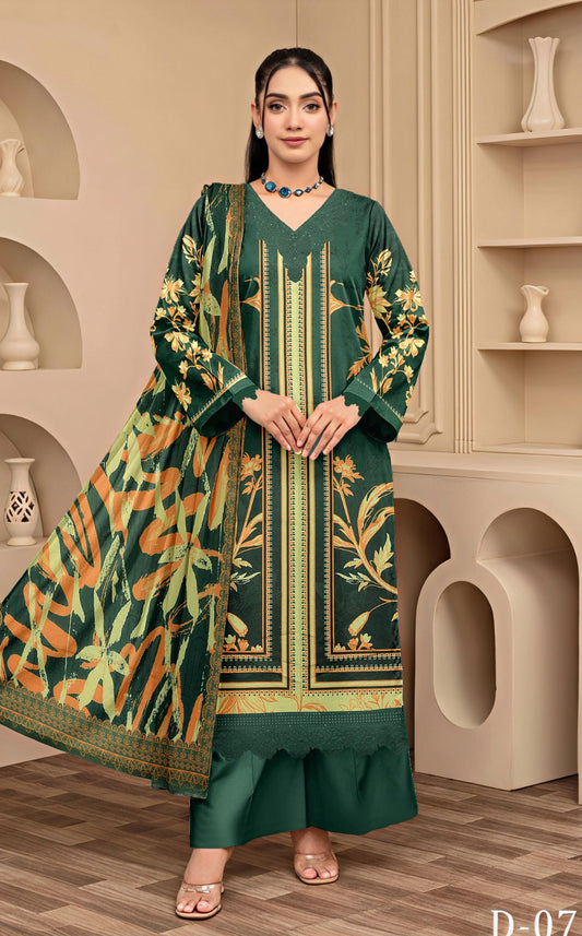 Ayra 3-Piece Embroidered Collection 2026 DM-120